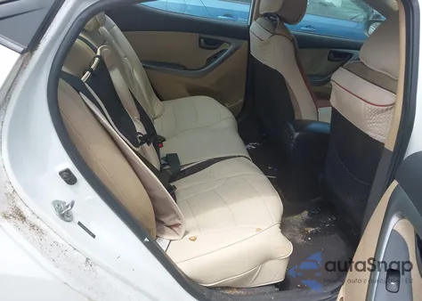 2012 Hyundai Elantra Gls from USA, damaged, VIN 5NPDH4AE3CH113864